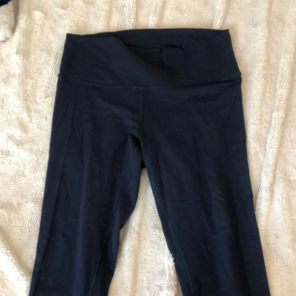 Full-length Navy Lululemon leggings